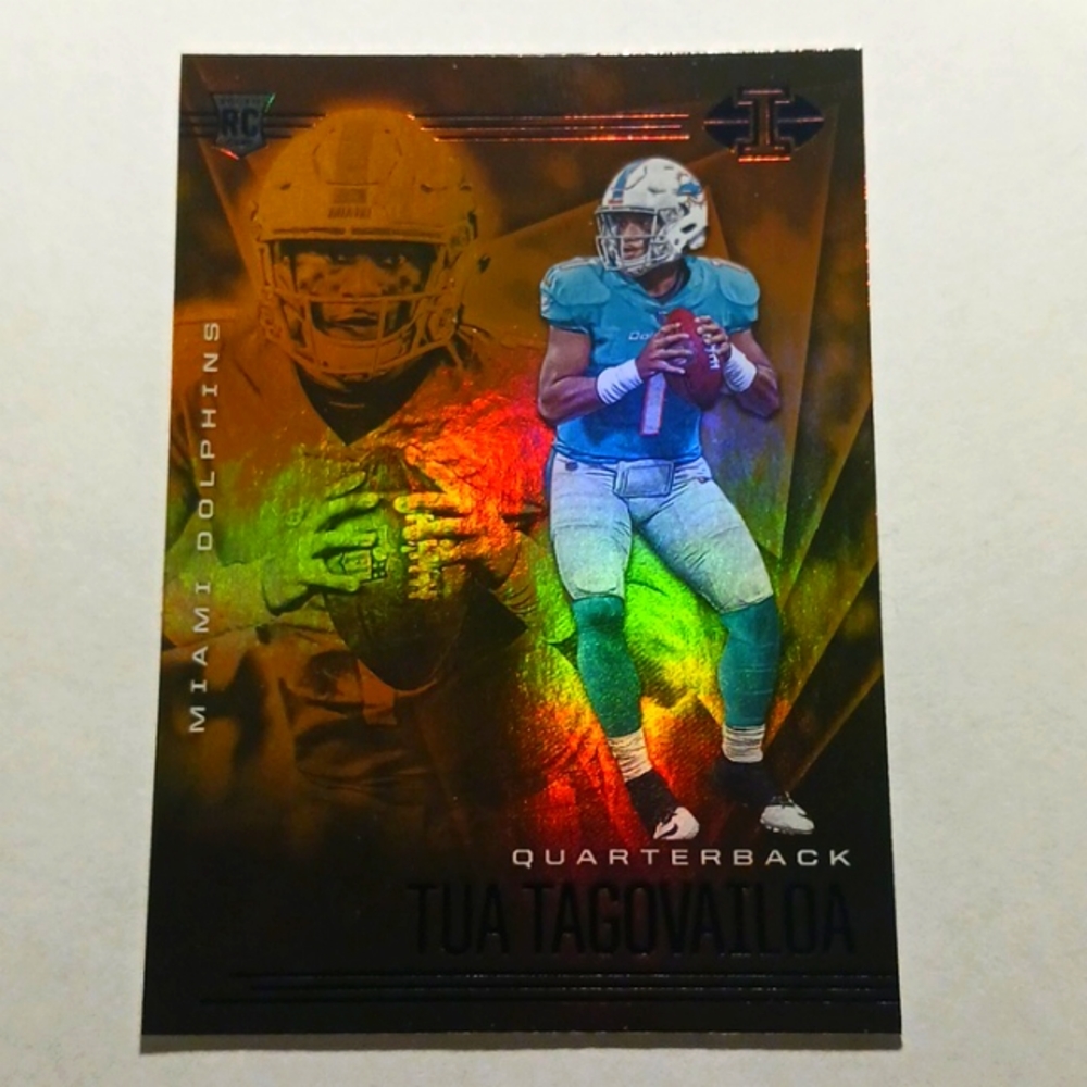 Tua Tagovailoa Rookie Miami Dolphins Football NFL Illusions #eshopchicago